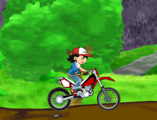Ash cu Motocicleta