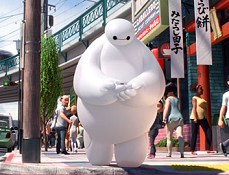 Baymax in Sanfransokyo Puzzle