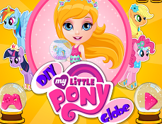 Bebelusa Barbie si Globul My Little Pony