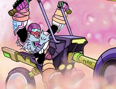 Cyborg cu Motocicleta