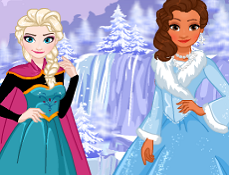 Elsa si Moana in Vacanta