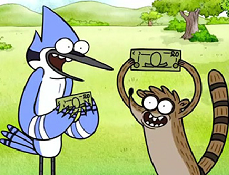 Mordecai si Rigbi cu Bani Puzzle