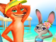 Nick si Judy la Plaja