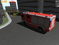 Parcheaza Masina de Pompieri 3D