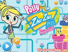 Polly si Zhu Zhu Pets Bejeweled