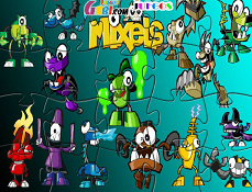 Puzzle cu Mixels