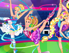 Super Barbie Concurs de Gimnastica
