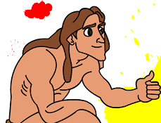 Tarzan de Colorat