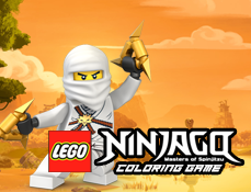 Lego Ninjago de Colorat